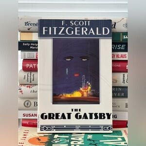 'The Great Gatsby' Paperback Book by F Scott Fitzgerald GUC